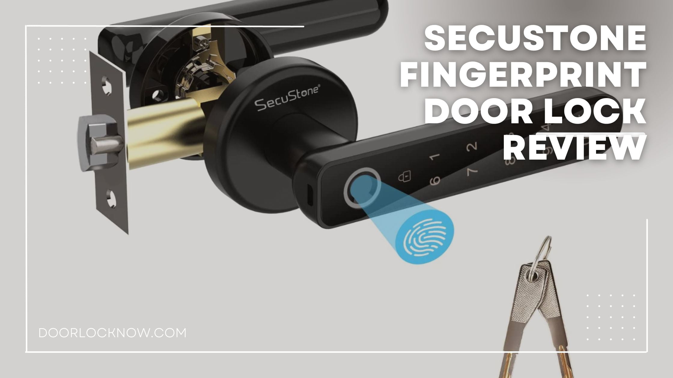 Secustone Fingerprint Door Lock