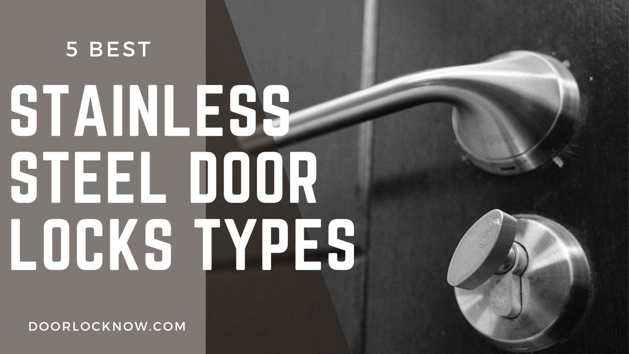 5 Best Stainless Steel Door Locks (Reviews, Buying Guide)